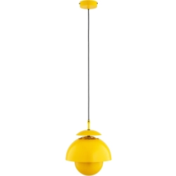 Lampa wisząca RUNO 1xE27 żółty 61482 ALFA