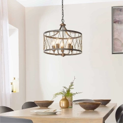 kinkiecik.pl Lampa wisząca Heston 5LT Pendant 61498 ENDON