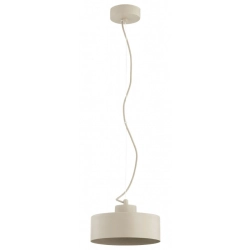 Lampa wisząca Selia 1xE27 beżowa 61622 ALFA