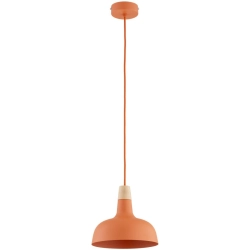 Lampa wisząca RODOS 1xE27 pomarańczowy 61628 ALFA
