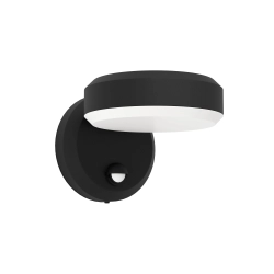 FORNACI lampa ścienna kinkiet zewnętrzny LED z czujnikiem ruchu czarny 900674 EGLO