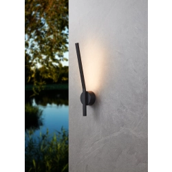 TAPARITA lampa ścienna kinkiet zewnętrzny LED czarny IP55 900681 EGLO