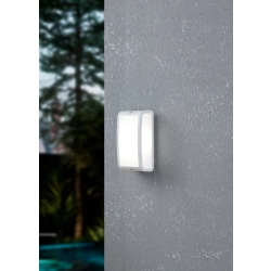 CAMARDA lampa ścienna kinkiet zewnętrzny LED 4000K biały IP54 900807 EGLO