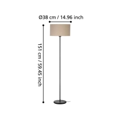 FENIGLIA Lampa podłogowa 900862 EGLO