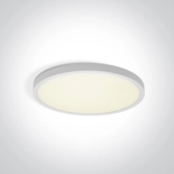 WHITE PLAFON 18W CCTV IP20 230V 62006/W/V ONE LIGHT