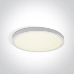WHITE PLAFON 24W CCTV IP20 230V 62006A/W/V ONE LIGHT
