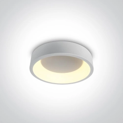 WHITE PLAFON LED 20W CCTV IP20 230V 62130N/W/V ONE LIGHT