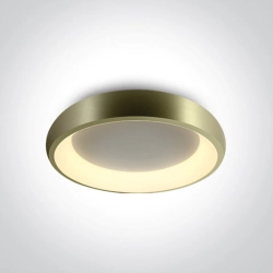 BRUSHED BRASS PLAFON LED 30W CCTV IP20 230V DIMMABLE 62134N/BBS/V ONE LIGHT