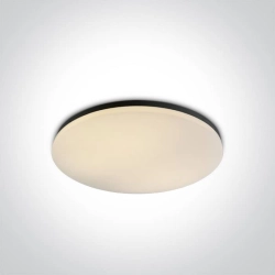kinkiecik.pl Selina 62146/B/W czarny plafon LED 3000K 55W; nieściemnialny zasilacz LED w komplecie ONE LIGHT