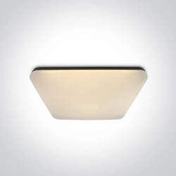kinkiecik.pl Foteino 62146A/B/W czarny plafon LED 3000K 50W; nieściemnialny zasilacz LED w zestawie ONE LIGHT