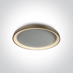 The LED Decorative Plafon 62148L/BGL/W 48W/3000K ONE LIGHT