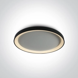 BLACK PLAFON LED 48W CCTV IP20 230V DIMMABLE 62148L/B/V 58cm ONE LIGHT