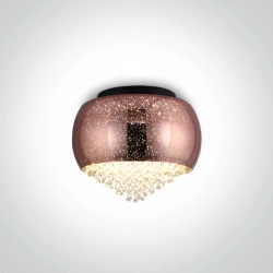 kinkiecik.pl Zoe 4 62170A dekoracyjna miedziana oprawa sufitowa G9 4x9W 100-240V ONE LIGHT
