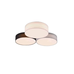 kinkiecik.pl Lampa sufitowa LED 3-kolory LUGANO 621910317 TRIO