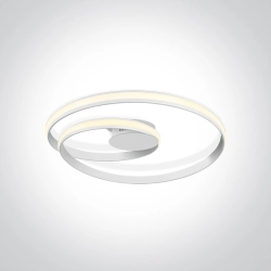 Plafon The Swirl Range 63066/W ONE LIGHT
