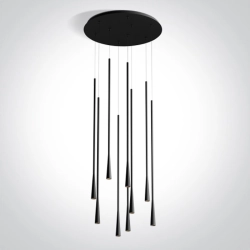 BLACK 9x5W WW 230V 63076D/B/W ONE LIGHT