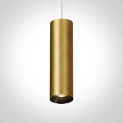 Lampa wisząca Cylinder Pendants 63105MA/BBS ONE LIGHT