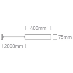 Lampa wisząca Cylinder Pendants 63105MA/B ONE LIGHT