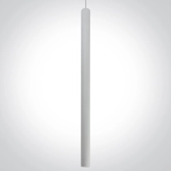 WHITE PENDANT TRACK LED 8W WW 36deg IP20 230V 63108AT/W/W ONE LIGHT