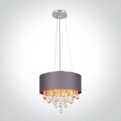 kinkiecik.pl Gaja 63134P lampa wisząca E14 4x8W 100-240V ONE LIGHT