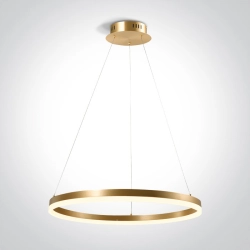 63144A/BS/W BRASS 40W WW IP20 230V One Light