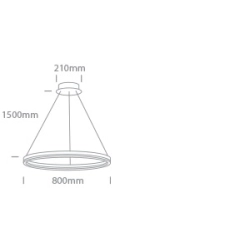 63144B/W/W WHITE 60W WW IP20 230V One Light