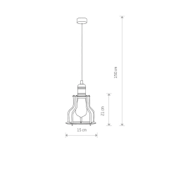 Lampa wisząca WORKSHOP I B 6336 Nowodvorski - zdjęcie dodatkowe 1