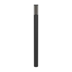 SALLE Słupek oświetleniowy E27 110 cm czarny zewnętrzna lampa stojąca 901035 EGLO