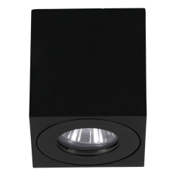 TORRECOLA Lampa sufitowa kostka IP44 czarna GU10 Plafon 901029 EGLO
