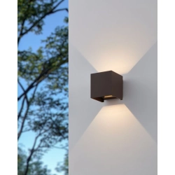 CALPINO 3 lampa ścienna kinkiet zewnętrzny LED kasztanowy 901066 EGLOCALPINO 3 lampa ścienna kinkiet zewnętrzny LED kasztanowy 901066 EGLO