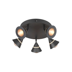 ROMEO – 637010532 incl. 5x SMD, 7W · 5x 700lm, 2300+3000+4000K TRIO