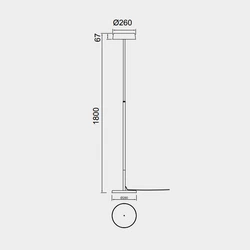 Lampa podłogowa Mantra Noa II 8567MA - zdjęcie dodatkowe 1