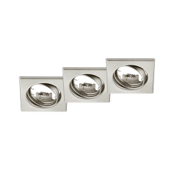 kinkiecik.pl Zestaw 3 oprawy wpuszczane JURA – 650000307 excl. 3x GU10 · max. 15W TRIO