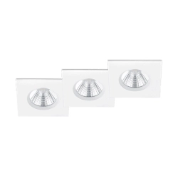 kinkiecik.pl Zestaw 3 oprawy wpuszczane ZAGROS – 650610331 incl. 3x SMD, 5,5W · 3x 345lm, 3000K TRIO
