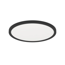 MINERARIO Plafon LED 30 cm IP54 czarny okrągły lampa ścienna / sufitowa 901572 EGLO