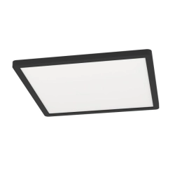 MINERARIO Plafon LED 29 cm IP54 czarny kwadratowy lampa ścienna / sufitowa 901574 EGLO
