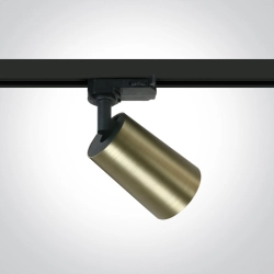 Cone 65105CT/BBS BRUSHED BRASS 10W GU10 TRACK SPOT ONE LIGHT
