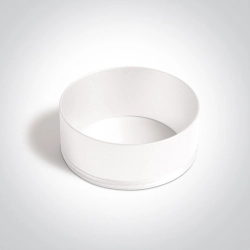 WHITE 10W GU10 TRACK SPOT 100-240V DARK LIGHT 65105DT/W ONE LIGHT