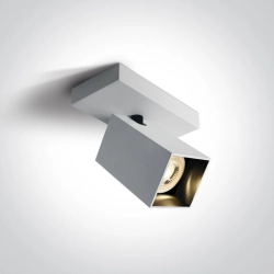 The Retro Square GU10 Spots 65105NB/W ONE LIGHT