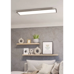 MORADILLO Plafon LED 119,5x29,5 cm czarny prostokątny oprawa sufitowa 901487 EGLO