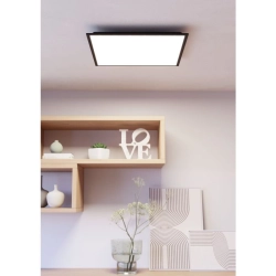 MORADILLO-Z oprawa sufitowa LED-RGB/CCT Plafon 59,5x59,5 cm czarny 901507 EGLO