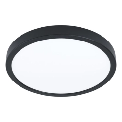 FUEVA 6 Plafon LED 14,2W 2700/4000/6500K czarny okrągły / oprawa natynkowa 901299 EGLO