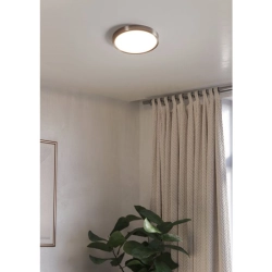 FUEVA 6 Plafon LED 14,2W 2700/4000/6500K nikiel mat okrągły / oprawa natynkowa 901317 EGLO