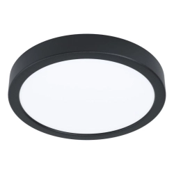 FUEVA 6 Plafon LED 11,5W 2700/4000/6500K IP44 czarny okrągły / oprawa natynkowa 901325 EGLO