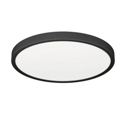 FUEVA 6 Plafon LED 14,2W 2700/4000/6500K IP44 czarny okrągły / oprawa natynkowa 901326 EGLO