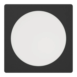 FUEVA 6 Oprawa wpuszczana LED 10,5W 2700/4000/6500K czarna 16,6 cm 901392 EGLO