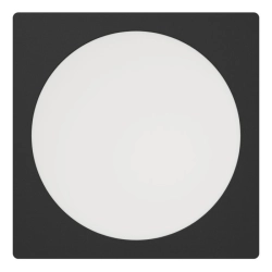 FUEVA 6 Oprawa wpuszczana LED 18,5W 2700/4000/6500K czarna 21,6 cm 901393 EGLO