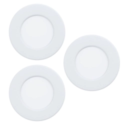 FUEVA 6 Oprawa wpuszczana LED 3X3,7W 2700/4000/6500K biała 8,8 cm Zestaw 901394 EGLO