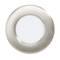 FUEVA 6 Oprawa wpuszczana LED 3,7W 2700/4000/6500K nikiel mat 8,8 cm 901404 EGLO