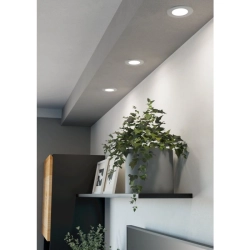 FUEVA 6-Z Oprawa wpuszczana LED 3X2,8W RGB/CCT biała 8,8 cm Zestaw 901429 EGLO